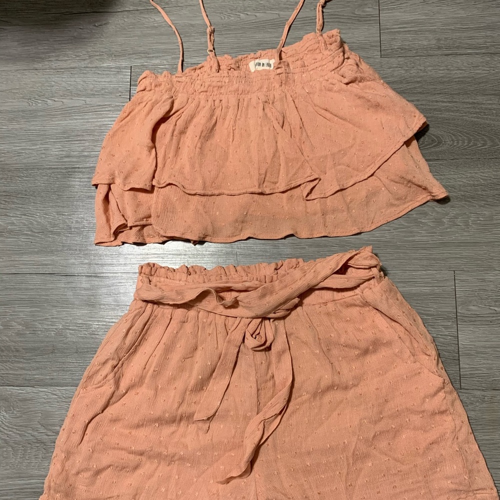 Mauve Short Set